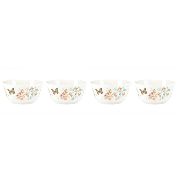 Service à Gâteau Lenox Opale Innocence - Couteau Et Pelle à Gâteau Argentés